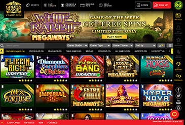 Gokken aanbieding bij Golden Nugget casino.