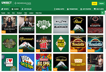 Speel aanbieding bij Unibet casino.