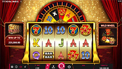 777 Royal Wheel bij BetRivers.