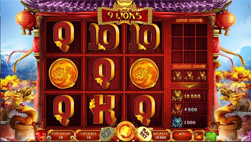 Slot 9 Lions bij Unique Casino