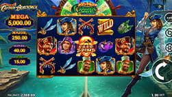 Avonturen van Captain Blackjack Slots bij Ruby Fortune