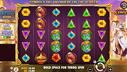 Poorten van Olympus Slots bij Royal Panda