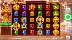 Godin van Egypte bij 1xBet