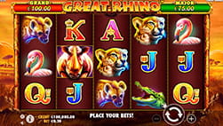 Geweldige Rhino Slot in Lotoland