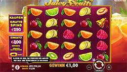 Slot 500 sappige vruchten door Belatra Gaming bij mBitcasino