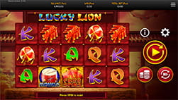 Lucky Lion Slot door One Touch in Sportsbet.io