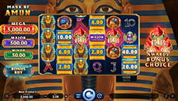 Masker van Amun slot Machine bij Vera & John