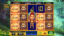 De Mega Fire Blaze Legacy Of The Tiger slot op Löwen Play