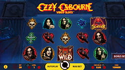 Slots Ozzy Osbourne Video slots de Unibet Pennsylvania casino.