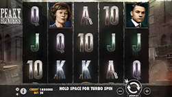Peaky Blinders Slots bij Novibet