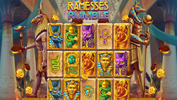 Ramses Rumble Slots bij 888casino