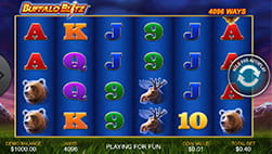 De Buffalo Blitz slot op Paf