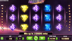 Starburst Slots bij Wanabet