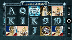 Slot Thunderstruck II bij Spin Casino.