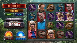 Jurassic Park Gold slots bij Betway Mexico casino.