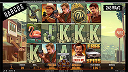 Narcos slots in het William Hill Casino.