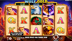 Wolf Gold slots bij Casino Gran Madrid.