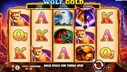 Slot Wolf Gold bij PlayAmo