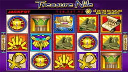 Treasure Nile Slots bij Royal Vegas
