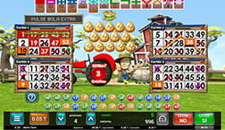 Spel naar de MGA Bicho Farm slot met vier kaarten.