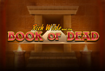 Cover van het Book of Dead slot, beschikbaar bij online casino ' s.