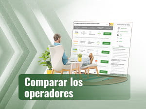 Mens die een vergelijkingstabel van bookmakers aan Carlos Alcaraz bekijken