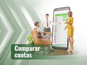 Mens die op een twee-persoonspresentatie op veiligheidslicenties letten