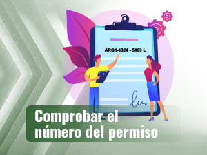 Identificeer het nummer van de wettelijke vergunning.