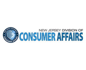 Logo van de New Jersey Chance Gaming Control Commission.