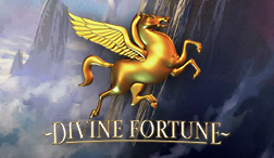 Slot met Divine Fortune jackpot.