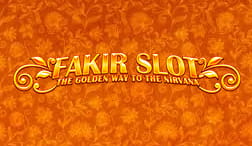Cover van de Fakir Slot jackpot slot van Gaming1 voor online casino ' s in Nederland.