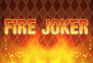 Cover van de Fire Joker slot, beschikbaar bij online casino ' s.