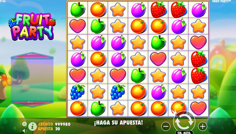 Demo van de Fruit Party slot