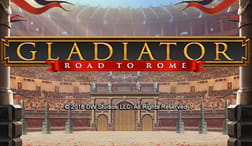 Cover van de sleuf met Gladiator voor online casino ' s.