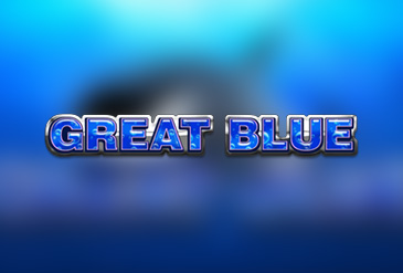 Cover van de grote blauwe slot, beschikbaar bij online casino ' s.