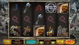 Rode Rake Slot Jack O ' Lantern Vs De Headless Horseman gekenmerkt door de uitgebreide symbolen en met gratis spins fase.