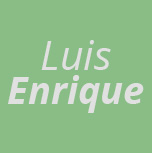 Luis Enrique voormalig coach van FC Barcelona