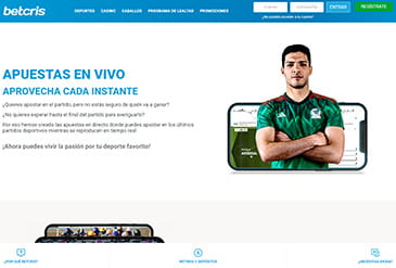 De belangrijkste pagina voor sportweddenschappen bij Betcris