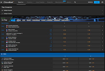 De belangrijkste website voor sportweddenschappen bij Cloudbet