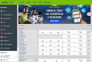 Pagina niet gevonden in Codere