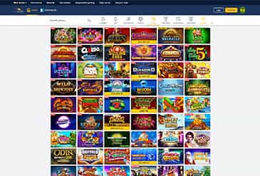 Gokken aanbieding bij de BetRivers casino in New Jersey.