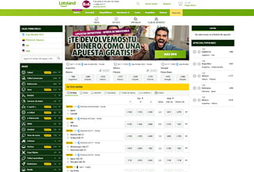 Catalogus van sporten om op te wedden in Lotoland