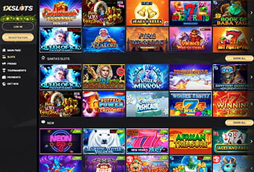 Het casino spellen aanbod bij 1xslots