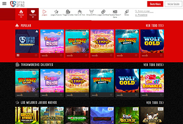 Captain Spins Belarus online casino