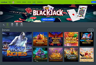 Casino spellen aanbieding in Codere