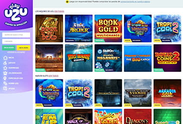 Casino games aanbieding bij PlayUZU in België