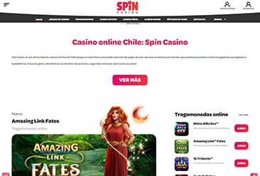 Casino games aanbieding bij Spin Casino in België