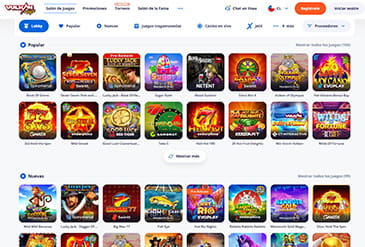 Casino games aanbieding bij Vulkan Vegas in Chili