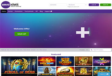 Meerdere bonussen bij Omni Slots casino.