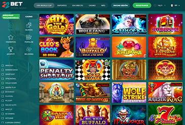 De slots aanbod op 22bet